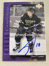 Load image into Gallery viewer, Todd Harvey Autographed Cards Card
