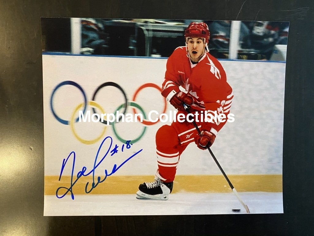 Todd Warriner - Autographed Photos Team Canada 8X10 #2 Photo