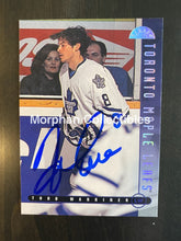 Load image into Gallery viewer, Todd Warner Autographed Cards 1995-96 Leaf Card
