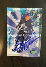 Load image into Gallery viewer, Todd Warner Autographed Cards 1995-96 Parkhurst #2 Card
