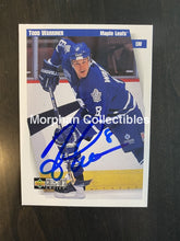 Load image into Gallery viewer, Todd Warner Autographed Cards 1997-98 Collectors Choice #2 Card
