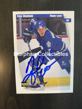 Load image into Gallery viewer, Todd Warner Autographed Cards 1997-98 Collectors Choice #3 Card
