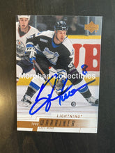 Load image into Gallery viewer, Todd Warner Autographed Cards 2000-01 Upper Deck #1 Card
