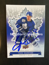 Load image into Gallery viewer, Todd Warner Autographed Cards Centennial #2 Card
