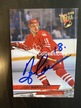 Load image into Gallery viewer, Todd Warner Autographed Cards Fleer Team Canada #2 Card
