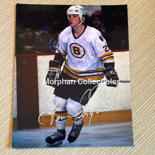 Tom Fergus - Autographed Boston Bruins 8X10 Photo