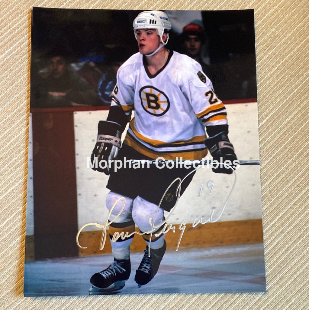 Tom Fergus - Autographed Boston Bruins 8X10 Photo