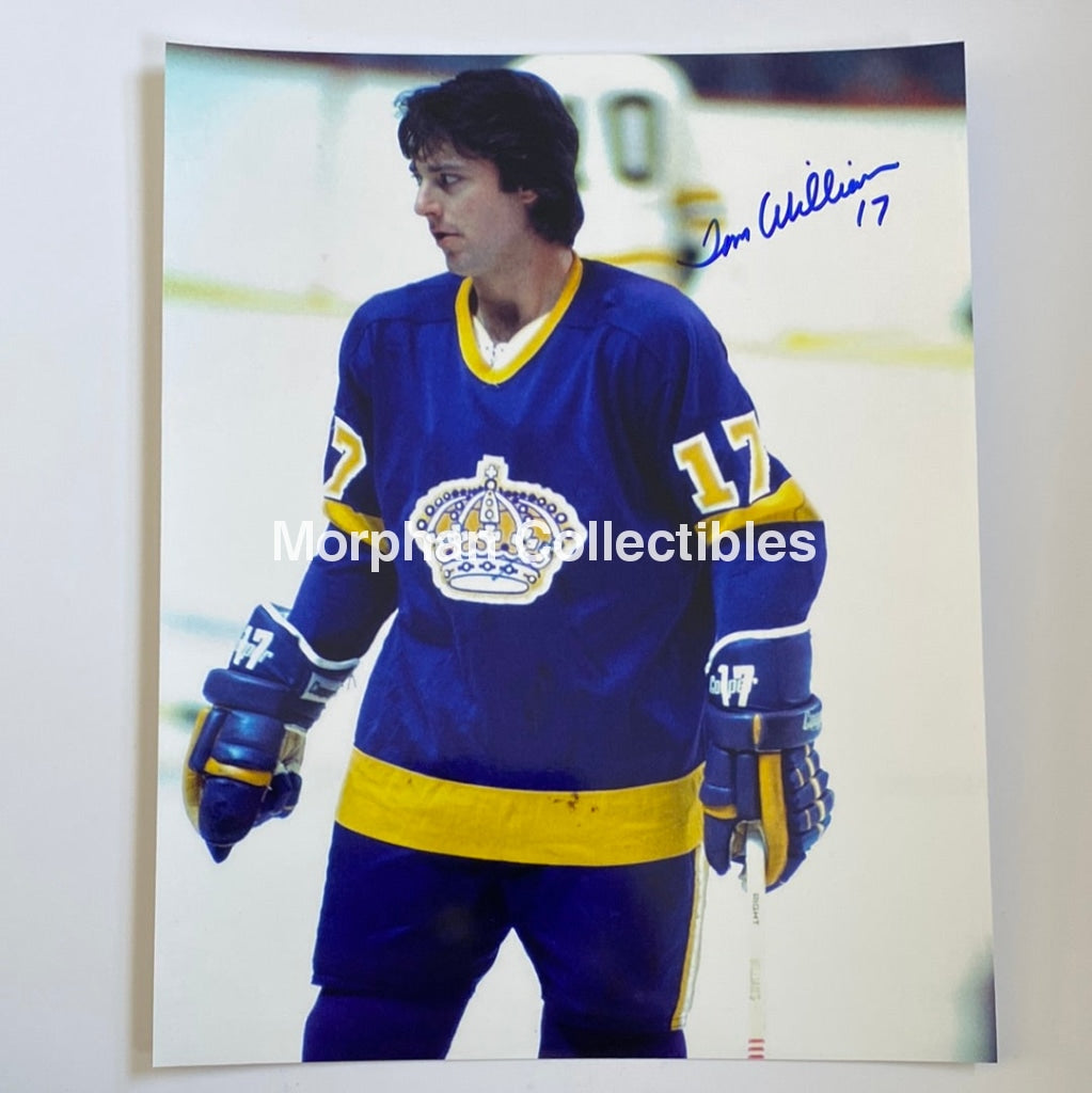 Tom Williams - Autographed 8X10 Photo Los Angelos Kings