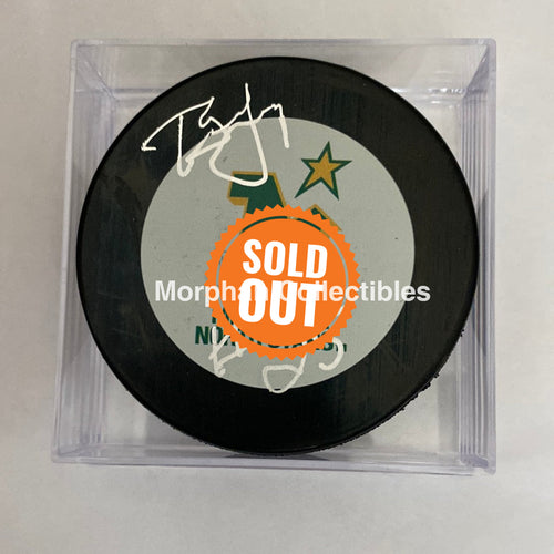 Tony Mckegney - Autographed Puck Minnesota North Stars