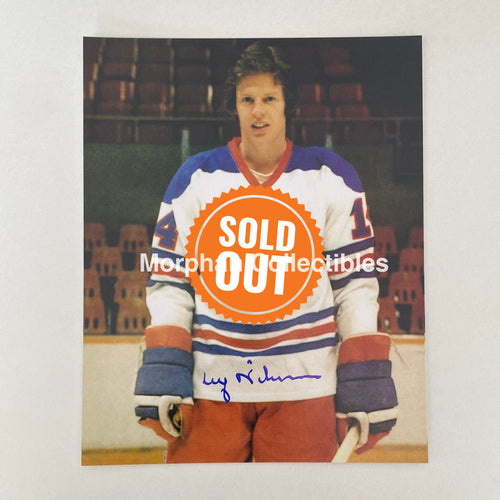 Ulf Nilsson - Autographed 8X10 Photo Winnipeg Jets