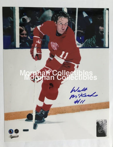 Walt Mckechnie - Autographed 8X10 Photo Detroit Red Wings