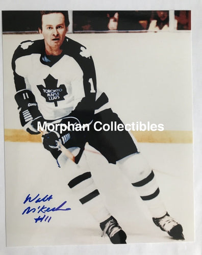 Walt Mckechnie - Autographed 8X10 Photo Toronto Maple Leafs #2