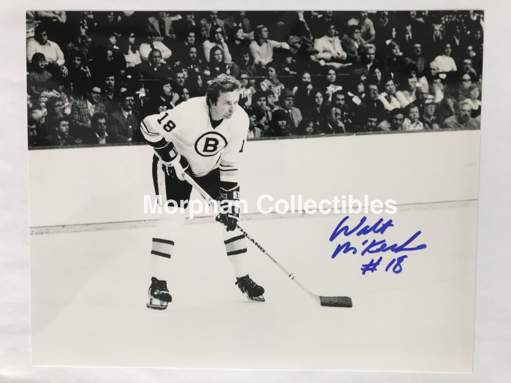 Walt Mckechnie - Autographed Boston 8X10 Photo