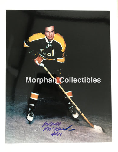 Walt Mckechnie - Autographed California 8X10 Photo