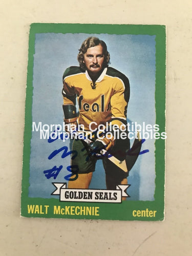 Walt Mckechnie - Opc Hockey Cards Plus 1973-74 #1 Card