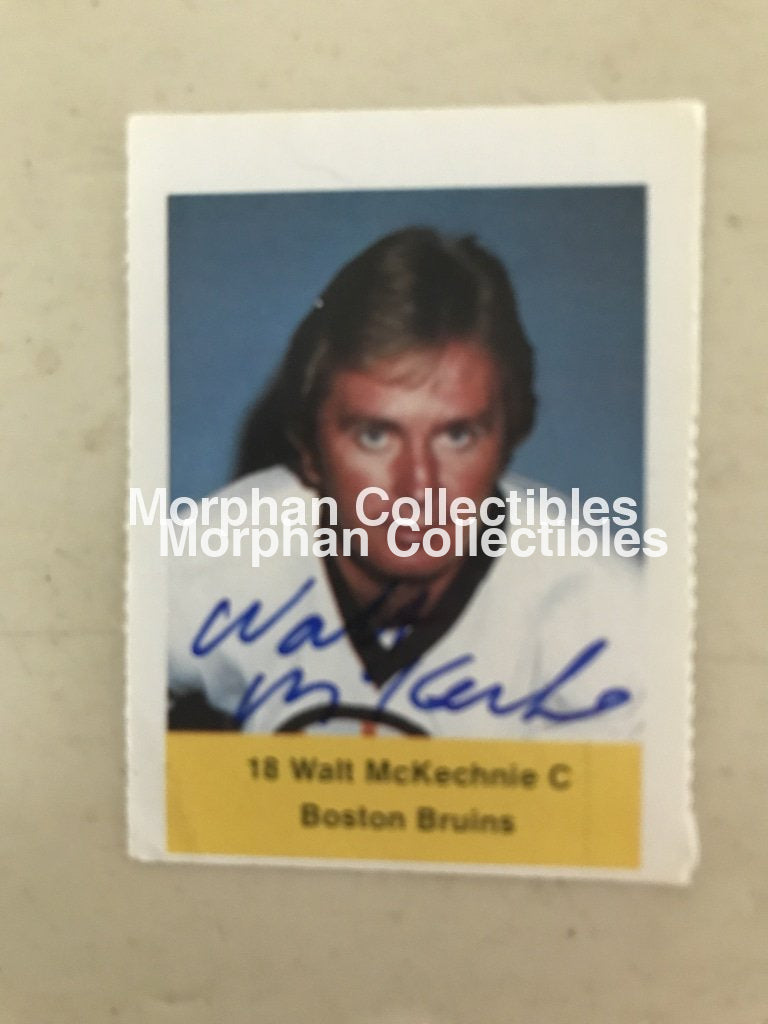 Walt Mckechnie - Autographed Card 1974 Loblaws