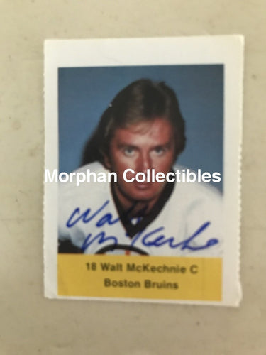 Walt Mckechnie - Autographed Card 1974 Loblaws