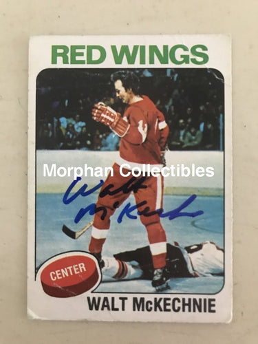 Walt Mckechnie - Autographed Card 1975-76 Opc #2