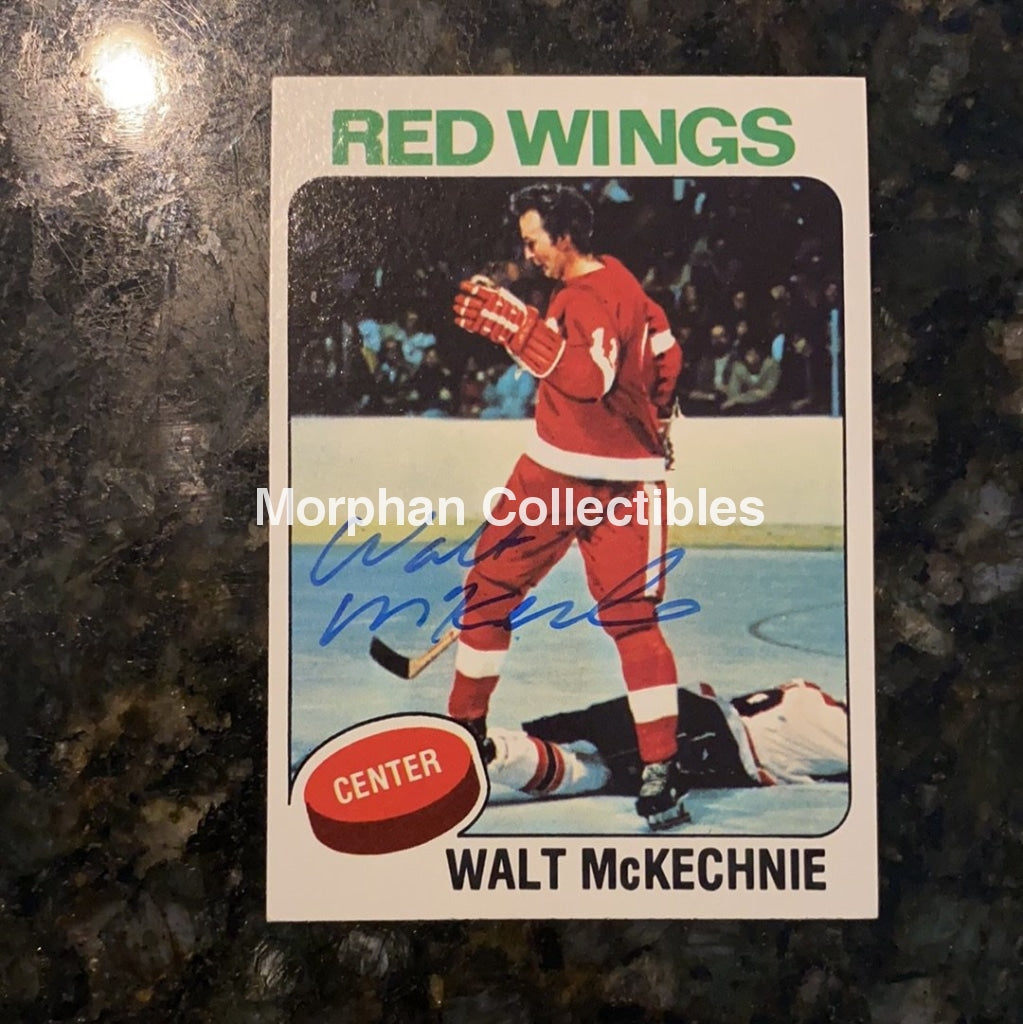 Walt Mckechnie - Autographed Card 1975-76 Topps #2