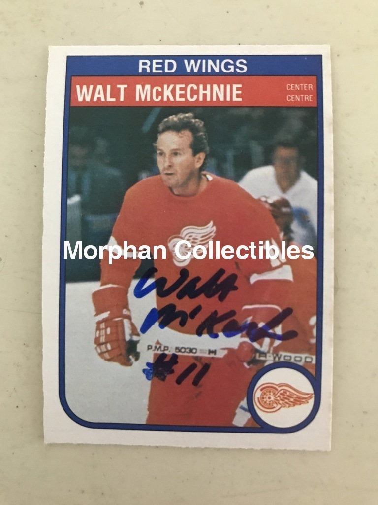 Walt Mckechnie - Autographed Card 1982-83 Opc #1