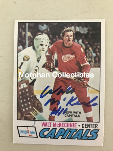 Walt Mckechnie - Autographed Card 1977-78 Opc #1