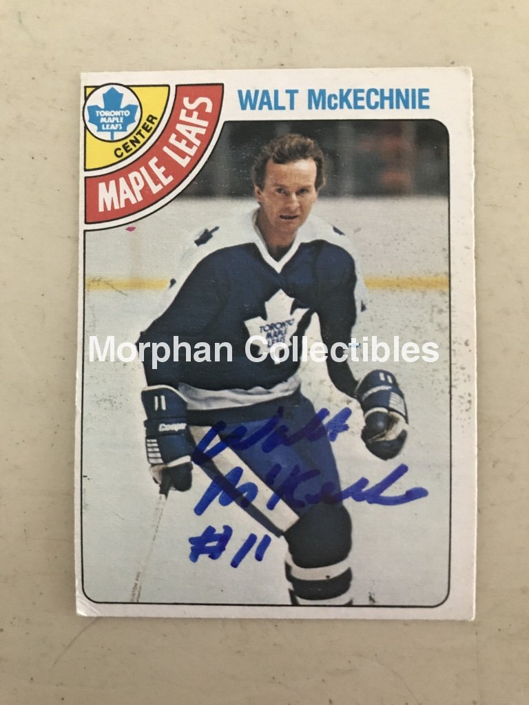 Walt Mckechnie - Autographed Card 1978-79 Opc