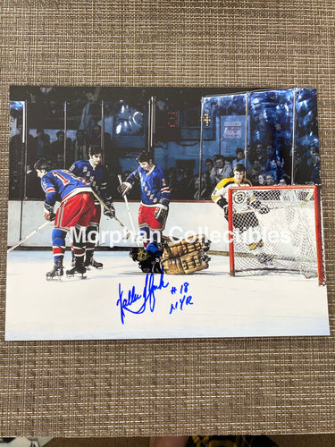 Walt Tkaczuk - Autographed 8X10 Photo New York Rangers