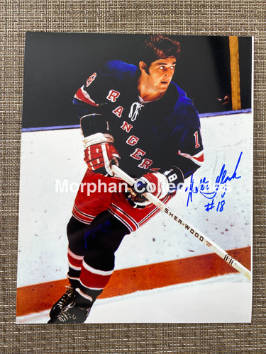 Walt Tkaczuk - Autographed 8X10 Photo New York Rangers