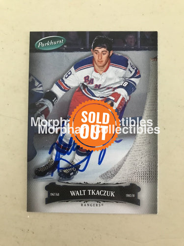 Walt Tkaczuk - Opc Hockey Cards Plus (Extra Fine And Blue Sharpie) 2006-07 Parkhurst #2 Card