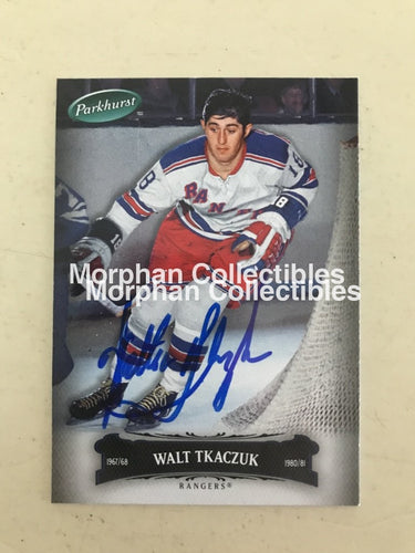Walt Tkaczuk - Opc Hockey Cards Plus (Extra Fine And Blue Sharpie) 2006-07 Parkhurst #3 Card