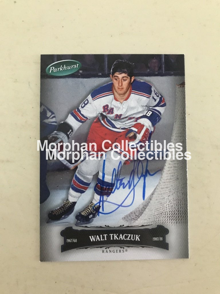 Walt Tkaczuk - Opc Hockey Cards Plus (Extra Fine And Blue Sharpie) 2006-07 Parkhurst #4 Card