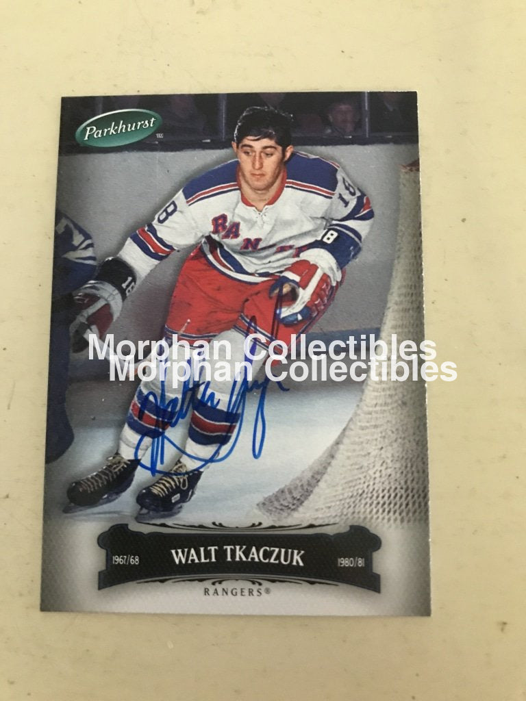 Walt Tkaczuk - Opc Hockey Cards Plus (Extra Fine And Blue Sharpie) 2006-07 Parkhurst #6 Card