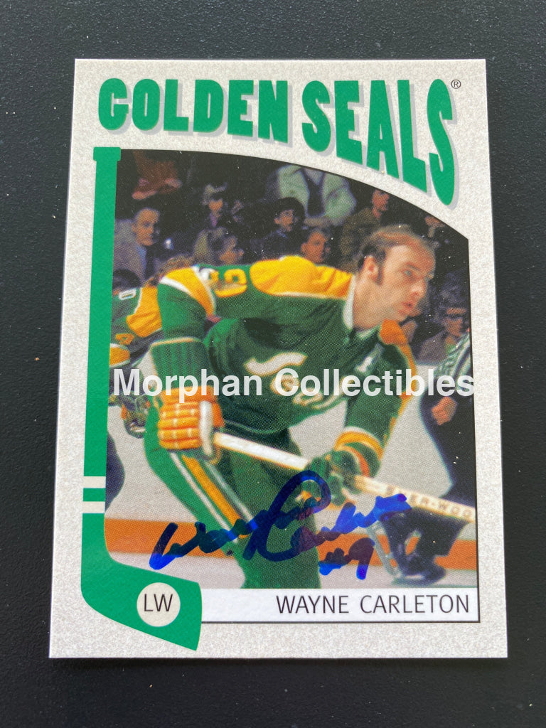 Wayne Carleton - Autographed Card 2005 In The Game