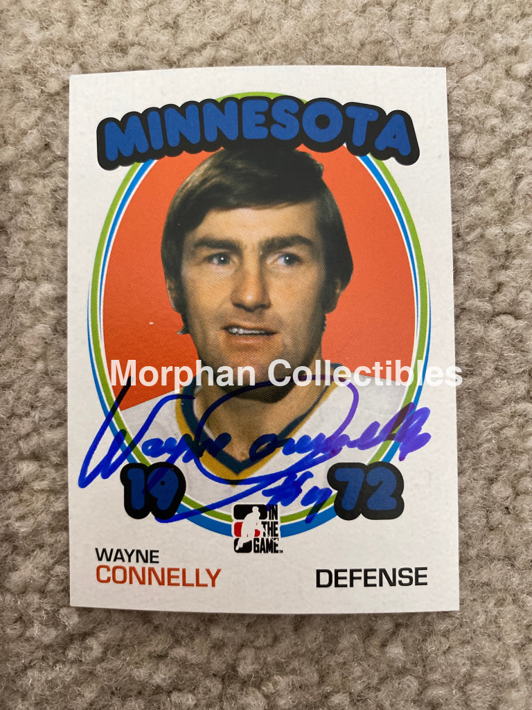 Wayne Connelly - Autographed Card Itg 1972