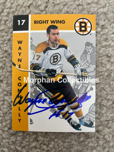 Wayne Connelly- Autographed Card - Parkhurst 1966/67