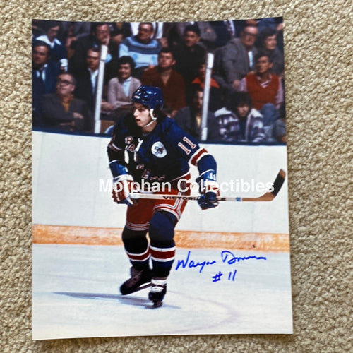 Wayne Dillon - Autographed 8X10 Photo New York Rangers