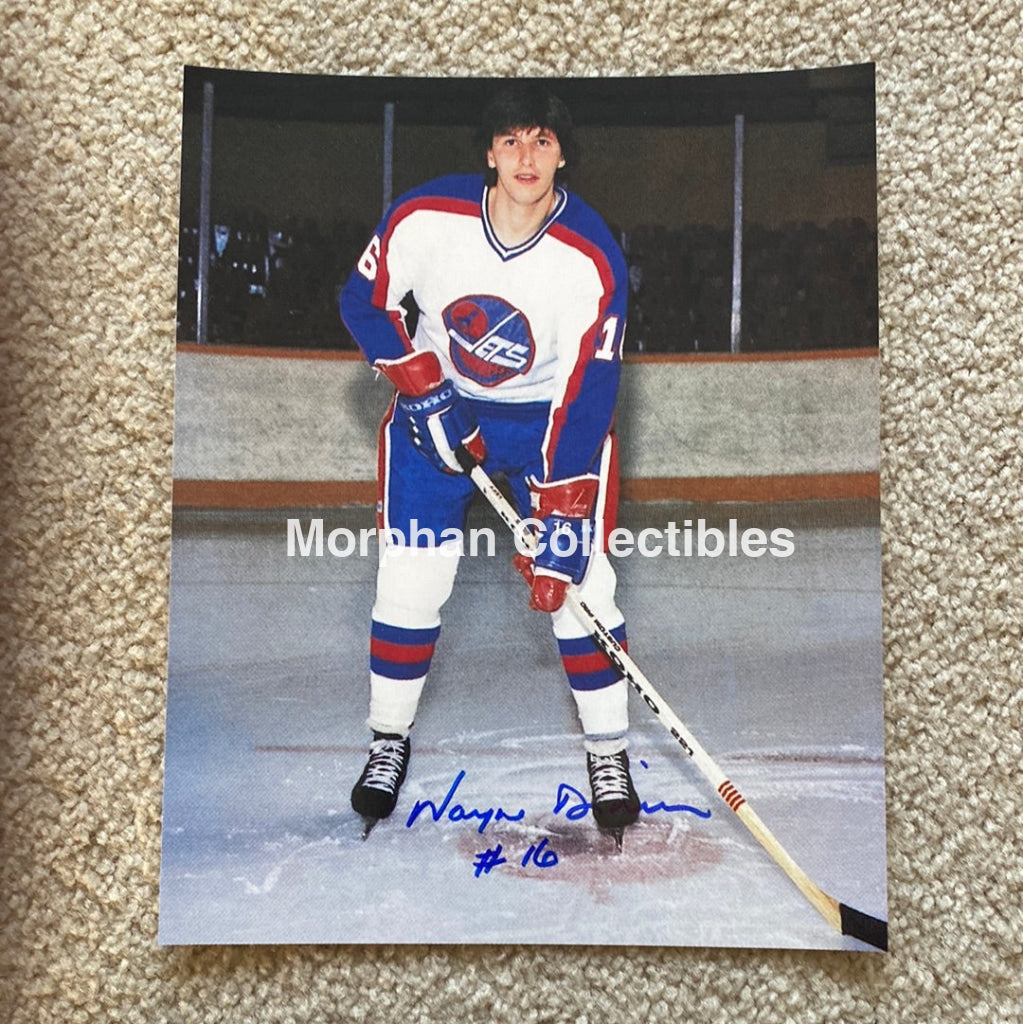 Wayne Dillon - Autographed 8X10 Photo Winnipeg Jets