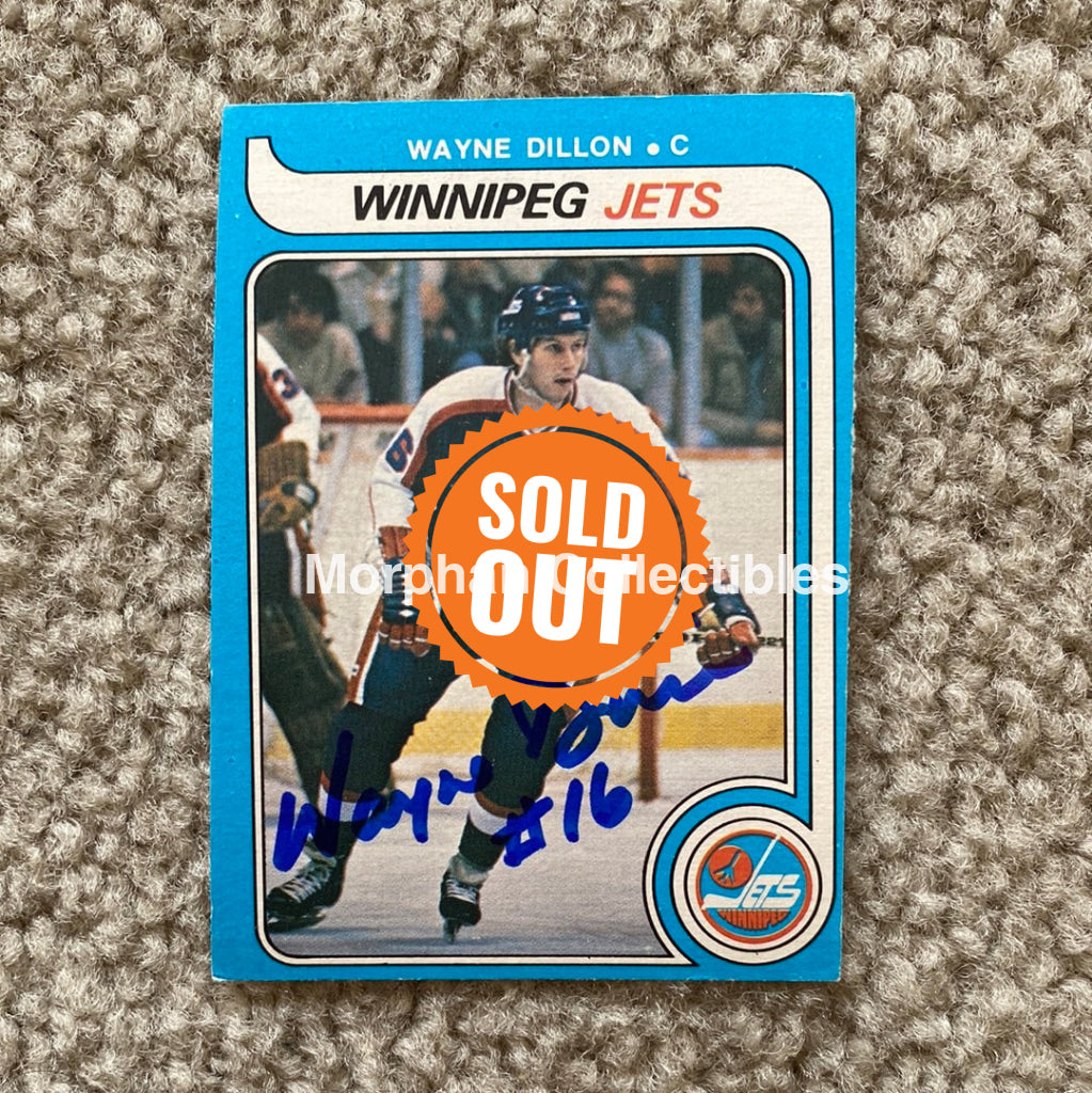 Wayne Dillon - Autographed Card 1979 - 80 Opc