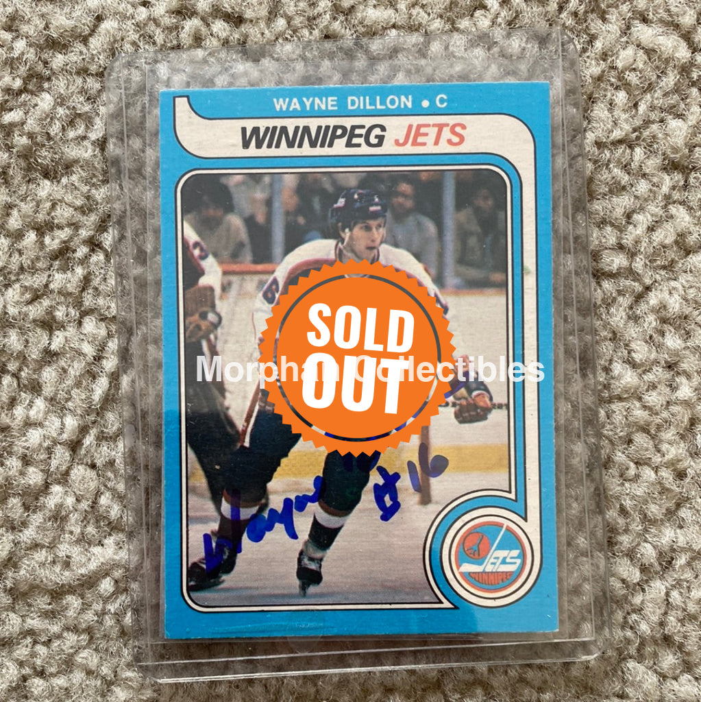 Wayne Dillon - Autographed Card 1979 - 80 Opc
