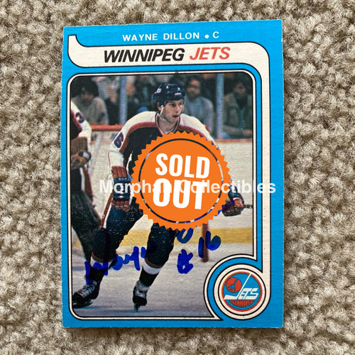 Wayne Dillon - Autographed Card 1979 - 80 Opc