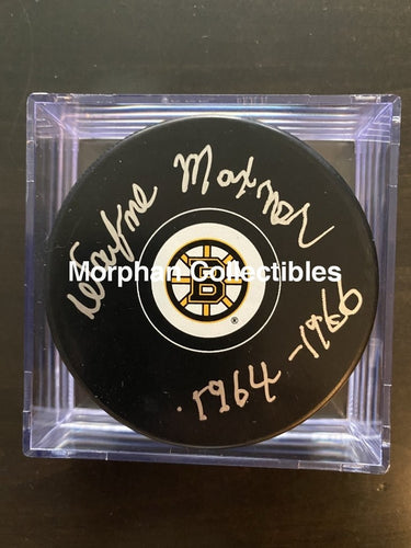 Wayne Maxner - Autographed Pucks Signed Puck #1