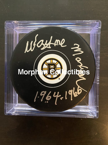 Wayne Maxner - Autographed Pucks Signed Puck #3