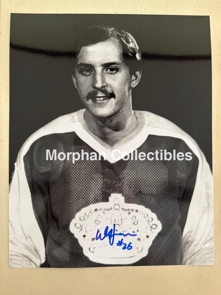 Wes Jarvis - Autographed 8x10 Photo - Los Angelos Kings Photo