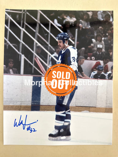 Wes Jarvis - Autographed 8x10 Photo - Toronto Maple Leafs Photo