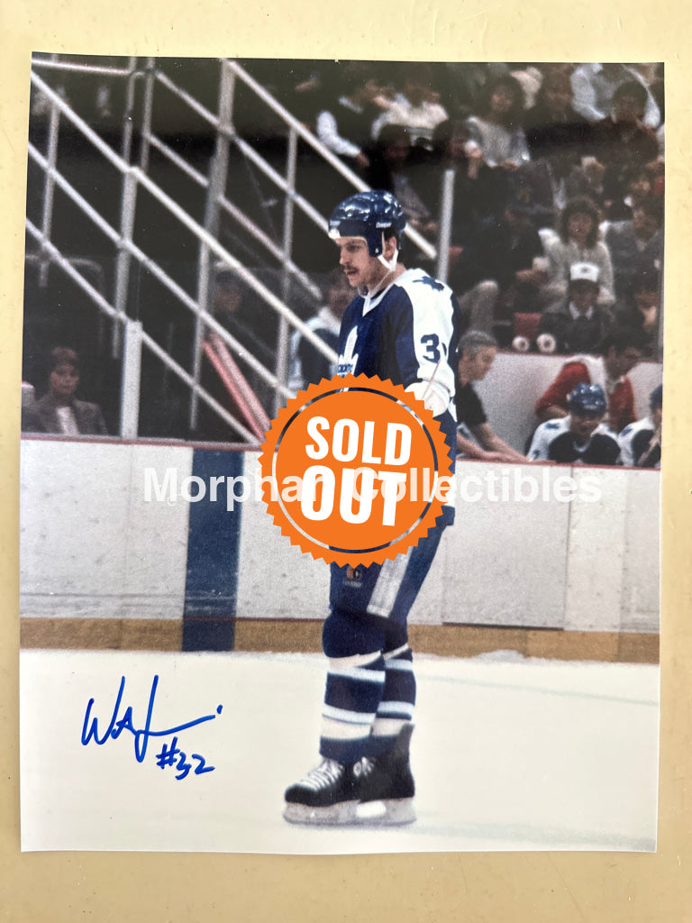 Wes Jarvis - Autographed 8x10 Photo - Toronto Maple Leafs Photo