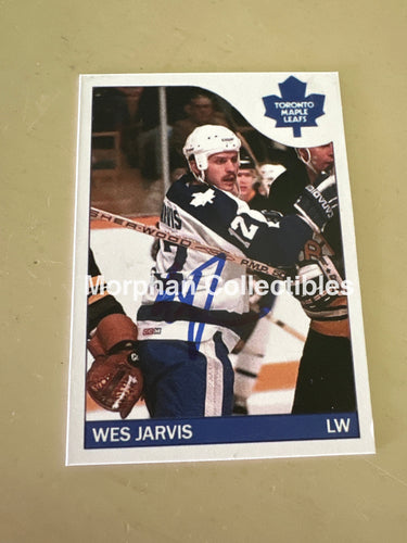 Wes Jarvis - Autographed Card - Custom Card Card