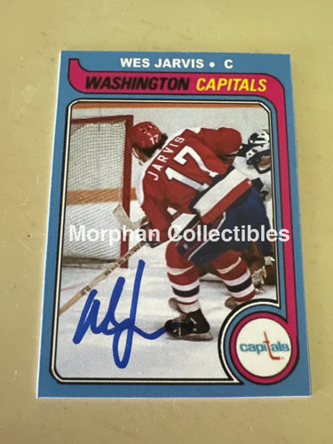 Wes Jarvis - Autographed Card - Custom Card Card