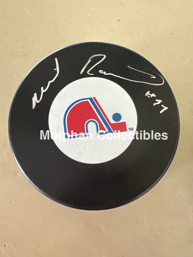 Wilf Paiement - Autographed Puck - Quebec Nordiques Puck