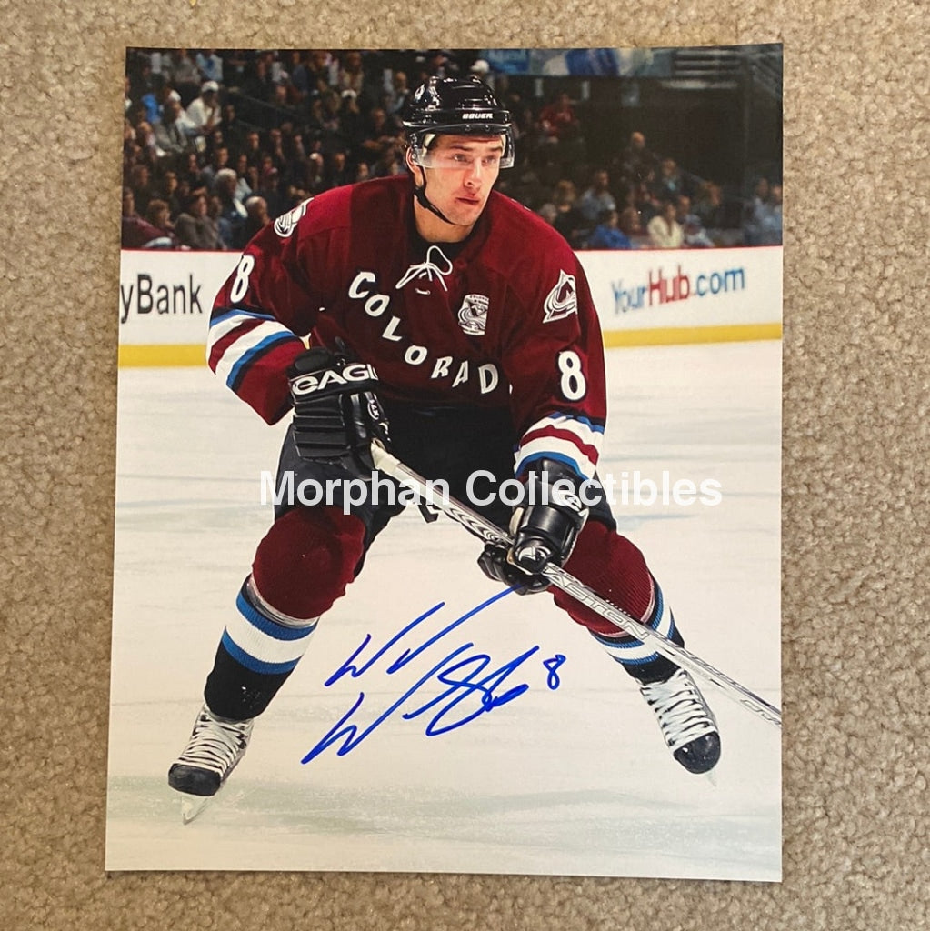 Wojtek Wolski - Autographed 8X10 Photo Colorado Avalanche