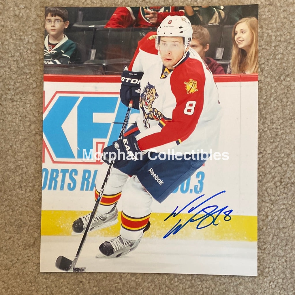 Wojtek Wolski - Autographed 8X10 Photo Florida Panthers